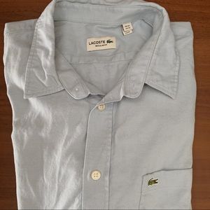 Lacoste Men’s Cotton Button Down Shirt
